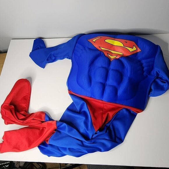 Rubies Superman Classic Muscle Chest DC Comics Superhero Costume Small 3-4 Year - Picture 1 of 6